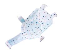 SPYMINNPOO Newborn Baby Bath Support Net with Non-Slip Design and Breathable Mesh Fabric, Suitable for Children's Bathroom, White (Star)