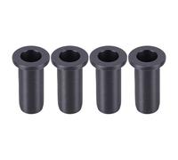 SPYMINNPOO Oar Lock Bushings 1/2 Inch Nylon Oar Sleeves with Anti Slip Threaded Design 4 Pack for Kayak Canoe Boating Reduces Friction Noise
