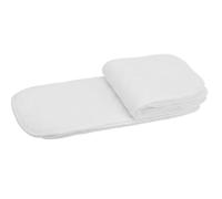 SPYMINNPOO Pack of 10 Breathable Organic Cotton Diaper Protectors for Babies from 0 to 2 Years (Three Layers (32 * 12cm))