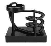 SPYMINNPOO Perpetual Motion Marble Machine Elegant Rolling Ball Physics Toy for Stress Relief and Home Decoration, ABS Stainless Steel, 6.5x3.9x5.5in, for Adults and Children