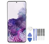 SPYMINNPOO Phone Replacement Screen, Professional Replacements 6.7 Inch LCD Display Digitizer Assembly with Fingerprint for Plus 5G SM G986B (Silver)