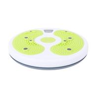SPYMINNPOO Portable Core Board Digital Waist Sculptor for Home Gym Workout with Timer Calorie Counter and Foot Acupoint Stimulation (Green)