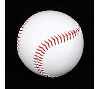SPYMINNPOO Practice Baseball, 2Pcs PU Elastic Soft Filling Trainning Base Ball Batting Softball Alloy Bat Hit for Indoor and Outdoor Use (softball)