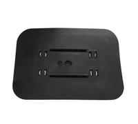 SPYMINNPOO PVC Fishing Rod Holder Mounting Bracket, Easily Attach to Inflatable or Rubber Boat for Marine Gear, with Screws for Horizontal or Vertical Appearance, Excellent Erosion Resist