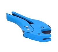 SPYMINNPOO Ratchet PVC Pipe Cutter Efficient Cutting Tool for PVC Pipes and Plastic Tubes with Lock Buckle for Easy Storage Ideal for Plumbers Aluminum Alloy Blue 9.1x4.2in