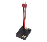 SPYMINNPOO RC Car Brushed ESC, Integrated Electronic Speed Controller with 3 Modes for 1/18 SCY 18101 Replacement, Plastic Metal Material