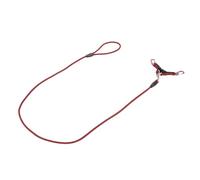 SPYMINNPOO RC Car Traction Rope, High Strength Nylon Braided Winch Recovery Strap with Metal Hooks, for 1:5 1:8 :10 RC Crawler Car SCX10 (Red)