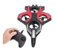 SPYMINNPOO RC Glider, 2.4Ghz Remote Control Airpalne, 4 Engine Thrust | 3 Speeds | 360° Stunts Remote Control Plane Toy with Lights (3 Batteries)