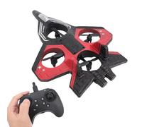 SPYMINNPOO RC Glider, 2.4Ghz Remote Control Airpalne, 4 Engine Thrust | 3 Speeds | 360° Stunts Remote Control Plane Toy with Lights (Single Battery)