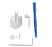 SPYMINNPOO RC Shovel Tools Adjustable Captivating Realistics Decor for Premium User-friendly Experience Aluminum Alloy Iron Specifications (Blue)