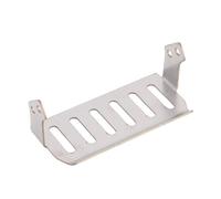 SPYMINNPOO Rear Chassis Guard Board, Alloy RC Car Rear Guard Plate with Streamlined Contour for VS4 10 1 10 RC Crawler Car
