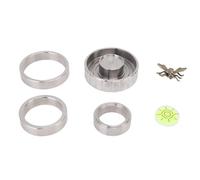 SPYMINNPOO Record Weight Stabilizer, Turntable Weight with Adjustable Rings Bubble Level & Bee Model for Speed Timing Accuracy