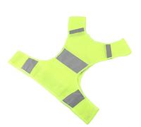 SPYMINNPOO Reflective Cycling Vest Lightweight Safety Sports Vest for Running, Cycling, Outdoor Activities [Polyester] [200 Meter visibility] (Fluorescent yellow-M code)