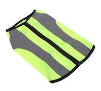 SPYMINNPOO Reflective Lightweight Glowing Pet Zipper Vest for Dogs Night Safety Clothing for Dog Walks, Hikes, Polyester and Cotton Material Suitable for Outdoor Adventures (M)