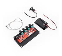 SPYMINNPOO Silent Guitar Piezo Pickup Kit, Headphone Monitoring EQ Control Built-In Delay for Acoustic Guitar Players