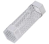 SPYMINNPOO Smoker Tube 304 Stainless Steel Durable Hex Smoke Generator for Hot Cold Smoking Grilled Foods for Gas Charcoal Electric Smokers (Length 15.4CM*Height 5CM [Order choice: Hexagonal)