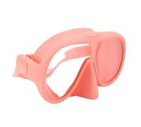 SPYMINNPOO Snorkel Mask Swim Goggles Diving Mask Tempered Glass Anti Fog Wide View Leak-proof Silicone Adjustable Strap with Foldable Buckle for Swimming Diving Travel (Pink)