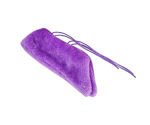 SPYMINNPOO Soft Warm Bird Shelter Bed Provides Sense of Security for Small Medium Birds - Cotton Velvet Comfort Corner Fleece Bird Blanket - 1 X Corner Fleece Blanket (Purple)