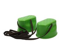 SPYMINNPOO Stilts Toy, Plastic Kids Stilts Shoes, Balance Training Toys for Children Ages 3-10, Fun Outdoor Activity for Social Skills Development (Green)