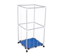 SPYMINNPOO Stuffed Animal Storage Organizer, Double Layer Plush Toy Holder with Breathable Net, Large Capacity Open Storage