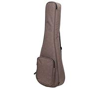 SPYMINNPOO Ukulele Case Nylon Handheld Double Zip Bag, 10mm Thick Foam Protection Adjustable Shoulder Strap for Concert Soprano Tenor Ukelele Storage and Travel (26 Inch)