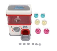 SPYMINNPOO Vending Machine Kids Toy, Interactive Token Operated Egg Dispenser, with 6 Surprise Capsules, for Sensory Play