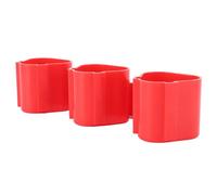 SPYMINNPOO Wall Mount Battery Storage Holders for M12 Battery Protective 3-Slot Organizer Ideal for Garages and Workshops