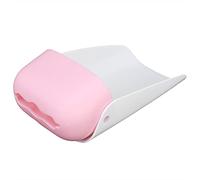 SPYMINNPOO Water Nozzle Extender Easy Install Portable Faucet Spout Extender for Children's Hand Washing, Silicone + Plastic, 1.8x5.5in (Pink)