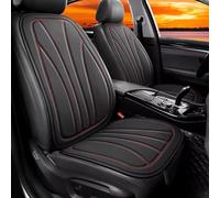 SPYMX Pu Leather Car Seat Cushion For BMW X5 G05 2019-2023,Luxury Waterproof Seat Protector Adjustable Removable Interior Accessories,G Black Red