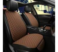 SPYMX Pu Leather Car Seat Cushion For BMW X5 G05 2019-2023,Luxury Waterproof Seat Protector Adjustable Removable Interior Accessories,E Brown
