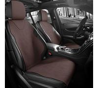 SPYMX Pu Leather Car Seat Cushion For BMW X5 G05 2019-2023,Luxury Waterproof Seat Protector Adjustable Removable Interior Accessories,L Brown