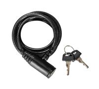 SPYPOINT CLM-6FT Six-Foot Long Trail Camera Coated Cable Lock Steel Cable Lock for securing Scouting Cameras Fits Most Trees and All Cameras Comes with Two Keys