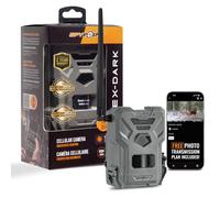 Spypoint FLEX-DARK Cellular Trail Camera, 40MP, No-Glow | 1080p HD Video + Audio, 30m Night Vision, Pre-Activated SIM, 8 AA Batteries, MicroSD Sold Separately