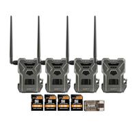 SPYPOINT Flex M Twin Pack 28MP Cellular Trail Cameras Bundle