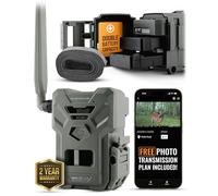 SPYPOINT Flex-Plus Cellular Trail Camera, 36MP Photos and 1080p Videos w/Sound, Double The Battery Capacity, GPS-Enabled, Dual-SIM LTE Connectivity, 100' Flash & Detection Range, 4 Capture Modes