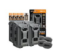 SPYPOINT Force-24MP Non-Cellular 2k Video Trail Camera (Twin Pack) Bundle with 32GB Memory Card and Card Reader (9 Items)
