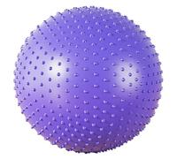 SPYQKHSH Anti-Slip and Anti-Burst Workout Ball,Sensory Exercise Ball With Tactile Spikes,for Working Out,Yoga & Pregnancy(B,55CM)