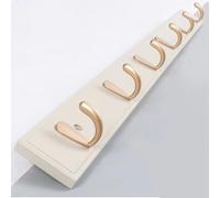 SPYQKHSH Coat Rack Wall Mount Hooks,Entryway Hanging Rack,Metal Wood Coat Hooks Rack for Winter Coats,Hat,Jacket,Towel,Purse,Robes(A,74CM)