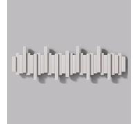 SPYQKHSH Wood Coat Rack Wall Mount,Entryway Wall Hooks,Modern Piano Coat Racks for Hanging Coats Keys Hats Towels Bags,Space-Saving(65.5cm)