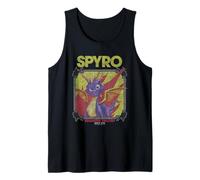 Spyro Reignited Trilogy Vintage Fantasy Dragon Video Game Tank Top