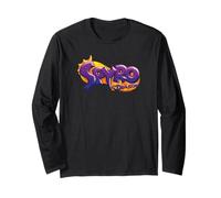 Spyro The Dragon Retro Title Logo Video Game Long Sleeve T-Shirt