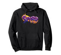 Spyro the Dragon Retro Title Logo Video Game Pullover Hoodie