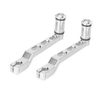 SPYSMPSEM Motorcycle Shift Lever Foot Shifter Motorcycle Heel Toe Gear Shifter Lever Shift Peg for Touring Electra for Road Street Tri Glide for Road King Softail(D Chrome)