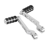 SPYSMPSEM Motorcycle Shift Lever Foot Shifter Motorcycle Heel Toe Gear Shifter Lever Shift Peg for Touring Electra for Road Street Tri Glide for Road King Softail(J Chrome)