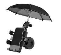 SPYSMPSEM Phone Holder Motorcycle Motorcycle Phone Holder And Umbrella Sunshade Phone Clip Handlebar Holder Shockproof Belt Adjustable Wireless Phone(C)