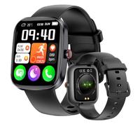 spywkn Smart Watch for Women Men, Fitness Tracker for Android/iOS, 1.91" Screen Health Tracker with Blood Oxygen Heart Rate Sleep Female Health Monitor, Activity Trackers Calls and Messages (Black)