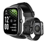 spywkn Smart Watch for Women Men, Fitness Tracker for Android/iOS, 1.91" Screen Health Tracker with Female Health Blood Oxygen Heart Rate Sleep Monitor, Activity Trackers Calls and Messages (Black)
