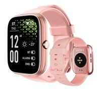 spywkn Smart Watch for Women Men, Fitness Tracker for Android/iOS, 1.91" Screen Health Tracker with Female Health Blood Oxygen Heart Rate Sleep Monitor, Activity Trackers Calls and Messages (Pink)