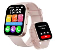 spywkn Smart Watch for Women Men, Health Tracker for Android/iOS, 1.91" Screen Fitness Tracker with Blood Oxygen Heart Rate Sleep Female Health Monitor, Activity Trackers Calls and Messages (Pink)