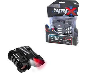 SpyX - 10399 Night Nocs Binoculars For Kids - Stealth Binoculars For Fun Day Or Night Spy Missions - Includes 2x Magnification, Red Light Stealth Switch, 6+ Years 1 Piece Multi Colour 15cm